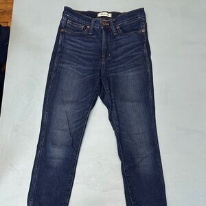 Madewell Indigo Denim Jeans